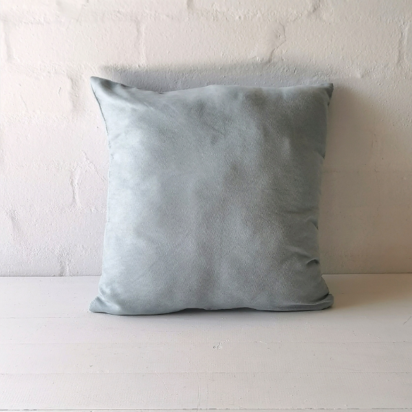 Suede Scatter Pillow - Mint Green 